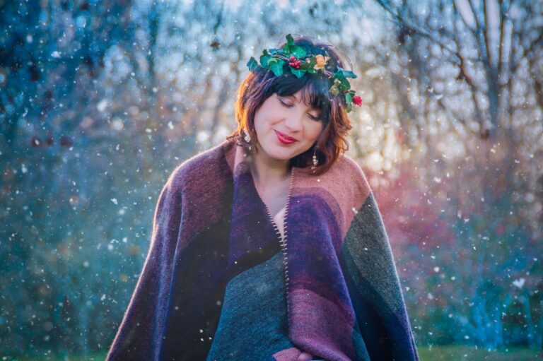 astuces pour porter poncho pour femme ronde