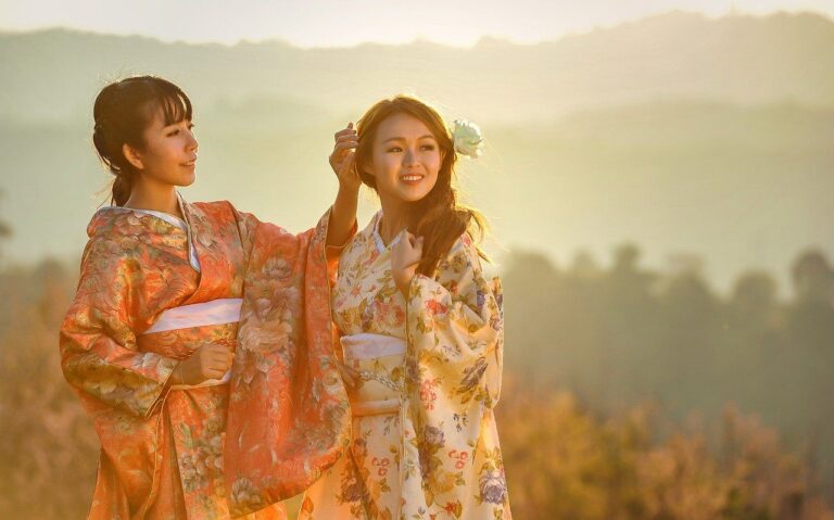 kimono femme japonnaise